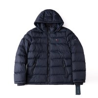 TOMMY HILFIGER 男士连帽棉衣 Tommy连帽棉衣