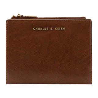 CHARLES & KEITH CHARLES＆KEITH2021春季新品CK6-10680907女士简约多卡位短款钱包 Ivory象牙色 XXS