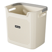 稻草熊瑜伽垫收纳筐器材运动器械收纳篮家用羽毛球拍置物架收纳 陨石灰-三件套