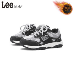 LEE KIDS 童鞋  加绒儿童运动鞋 女童防滑跑步鞋