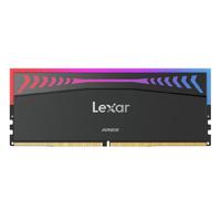 Lexar 雷克沙 ARES系列 战神之翼 海力士A-die CL30 DDR5 6400MHz RGB 台式机内存 灯条 黑色 32GB 16GB×2 战神之翼