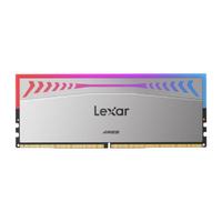 Lexar 雷克沙 ARES系列 战神之翼 海力士A-die CL30 DDR5 6400MHz RGB 台式机内存 灯条 银色 32GB 16GB×2 战神之翼