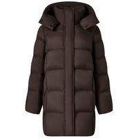 坦博尔2024冬季休闲加厚款羽绒服中长款大码女装保暖外套