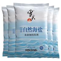 xuetian 雪天 无碘天然海盐食用海盐粒320g*40包专用无抗结剂细盐食用盐