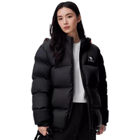 CAMEL 骆驼 时尚羽绒服冬季加厚保暖防寒连帽外套女