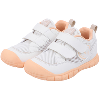 江博士2025春运动鞋男女儿童学步鞋透气网面简约轻便时尚潮流儿童鞋 米色 25 脚长约14.9-15.5