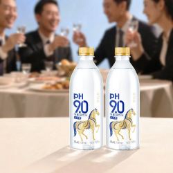 康师傅 PH9.0电解碱性水350ml*12瓶 金马瓶