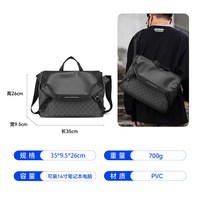 马克华菲 男士单肩斜挎包 664228044044