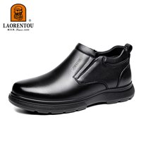 老人頭 老人头 中老年 商务休闲皮鞋 LA56802