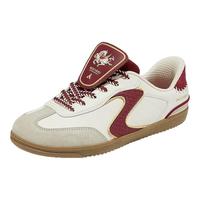 【所有女生】斯凯奇好运德训鞋新年红色复古休闲鞋男女板鞋