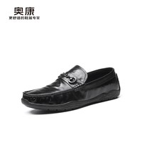 88VIP：奥康 男士休闲皮鞋 1255324001L