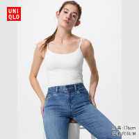 优衣库 女装AIRism Bra吊带衫482184 00 白色 M