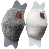 羊羔毛保暖口罩冬季防寒可水洗防风高颜值女骑行加绒东北滑雪面罩