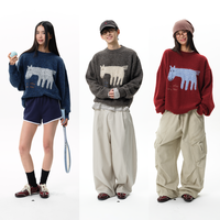 ROARINGWILD 咆哮野兽 男女通用圆领毛衣 ARW261502