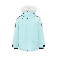 【成毅上班路透】雪中飞冰雪系列25冬男女貉子毛羽绒服工装滑雪S