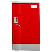 中伟ABS塑料更衣柜游泳馆洗浴桑拿温泉瑜伽酒店防水寄存柜健身房储物柜学生书包柜单门620*390*500