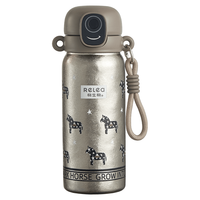 物生物智能指纹水杯男士纯钛保温杯密码解锁水杯儿童吸管杯学生杯子礼物