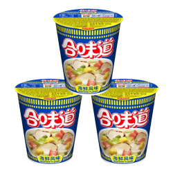 合味道 日清合 方便面 海鲜风味 76g*3杯