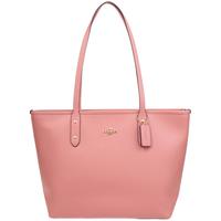 COACH 蔻驰 Tote系列 女士单肩托特包 F58846 IMNB2 暗粉色 中号