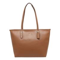 COACH 蔻驰 Tote系列 女士单肩托特包 F58846 IMSAD 棕色 中号