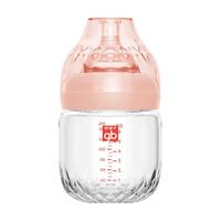 gb 好孩子 简约款系列 PPSU奶瓶 180ml 粉橘 6月+