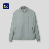 海澜之家 夹克男26时尚棒球领商务休闲外套男春季HWJAD1F113A 中绿B3 2XL 185/100A 165~180斤