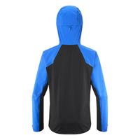 觅乐MILLET三部曲登山GORE-TEX PRO冲锋衣防风防水男夹克 MIV7830 蓝/黑-N3174