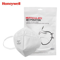 霍尼韦尔 KN95口罩工业防尘粉尘防灰口罩防雾霾pm2.5花粉防飞沫流感H950耳戴50只（10只*5包）