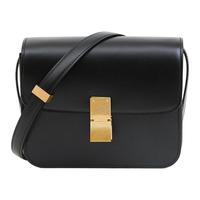 CELINE 思琳 Classic系列 女士牛皮单肩包 192523 DLS 38NO 黑色 小号