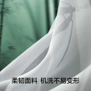 男士翻领短袖长裤套装春秋款防螨透气条纹家居服外穿