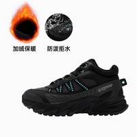 361° 川野 男款加绒保暖革面防泼水运动鞋 672546702A