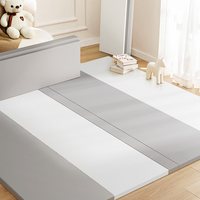 BABYGO折叠爬爬垫婴儿加厚无甲醛地垫xpe爬行垫 140*168*4cm（加厚）