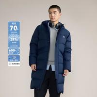 21日10点、限尺码：new balance 长款连帽羽绒服 AMJ43355