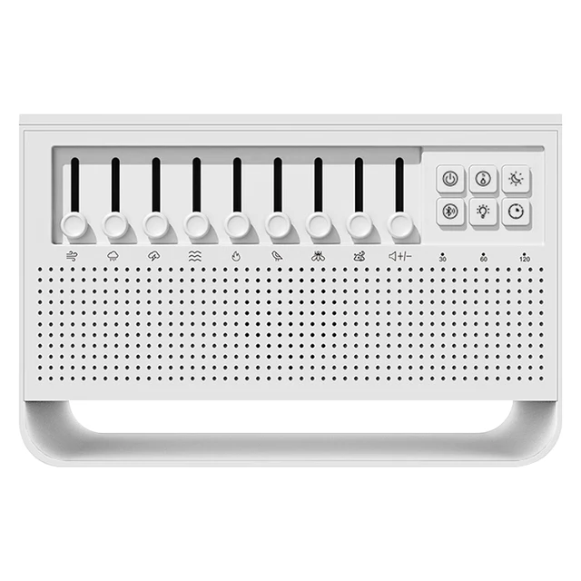 jeffbona桌面加湿器仿真火焰香薰机有雾型家用白噪音助眠伴睡蓝牙小音箱卧室氛围小夜灯定时关机除去干燥 混合白噪音香薰加湿器 定时关机+可加香薰*蓝牙5.0