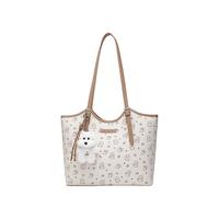 稻草人包包女款2025新款轻奢单肩腋下包容量通勤托特包生日礼物送女友