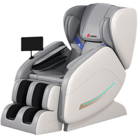 志高按摩椅家用全自动全身2025十大品牌太空舱揉捏零重力颈部腰背部智能按摩椅父实用送爸妈 【款白】仿真揉捏开背+大屏触控+脚底滚轮 送爸爸老人长辈爱人实用