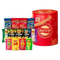 Lay's【礼盒】乐事薯片阖家欢乐礼盒690g休闲零食大礼包精致