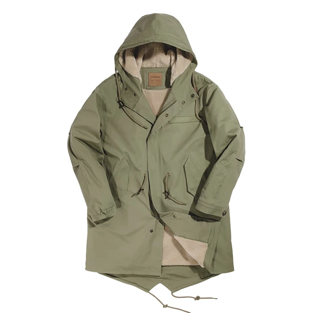 MADEN 马登 男士中长款棉服 FXTW1907111