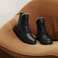 Gabor 德国嘉步73541靴子 2025秋冬新款 加绒厚底侧拉链短靴