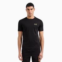 EA7 2025春夏款 阿玛尼男式时尚经典LOGO休闲圆领短袖T恤