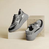 Gabor 德国嘉步73370休闲鞋2025秋冬新款  厚底拼接休闲鞋