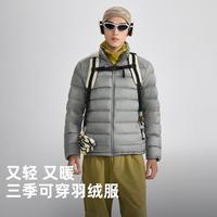 探路者 超轻鸭绒羽绒服 男款 保暖外套