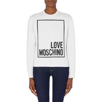 MOSCHINO 女士圆领卫衣LoveMoschino