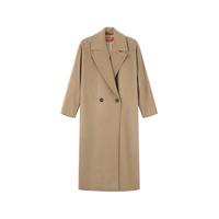 Max Mara 女士绵羊毛长款大衣外套