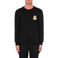 MOSCHINO 男士泰迪熊羊毛套衫