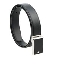 万宝龙 腰带精钢板式带扣皮带114421 7天无忧退换