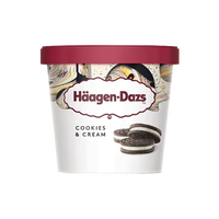 哈根达斯 Haagen-Dazs）冰淇淋 曲奇香奶味冰激凌95ml/杯 小杯装雪糕
