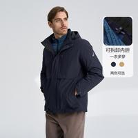 NAUTICA 男装三合一软壳羽绒服 JE2401