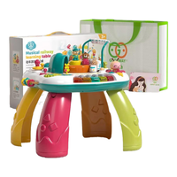 谷雨游戏桌多功能儿童学习桌玩具0-1岁早教机 谷雨多功能游戏桌【三代锂电款】