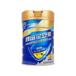 雅培 全安素 全营养蛋白粉 麦香味